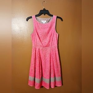 Jessica Simpson Pink & Gray NWOT Dress